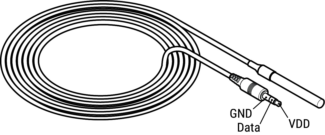 Shelly Temp. Sensor DS18B20 3.5mm jack - Shelly Europe